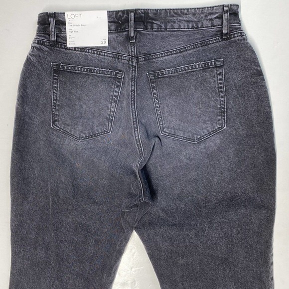 LOFT Dark Wash Ankle Jeans - Picture 8 of 10